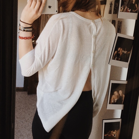 Open back sweater - Picture 2 of 3